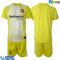 Inter Milan Golmanski Gostujuci Dres za djecu 2025-26 Kratak Rukav (+ Kratke hlače)